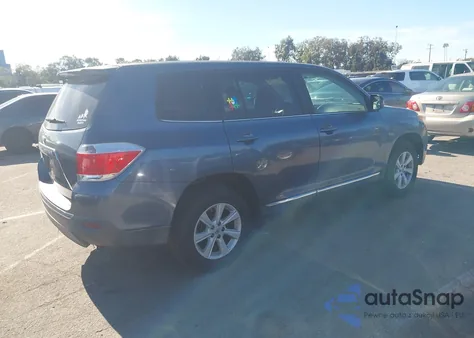2013 Toyota Highlander from USA, damaged, VIN 5TDZA3EH7DS043127